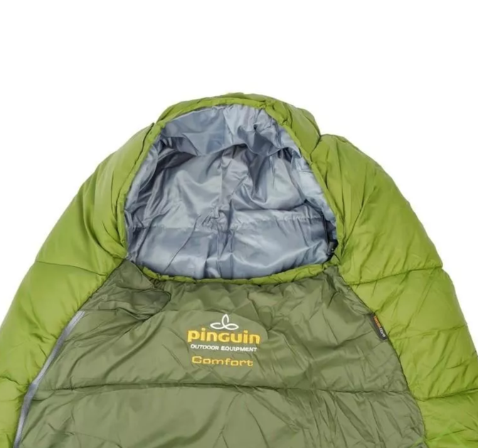Спальний мішок Pinguin Comfort PFM (-1/-7°C), 195 см - Left Zip, Khaki (PNG 234343) - зображення 5
