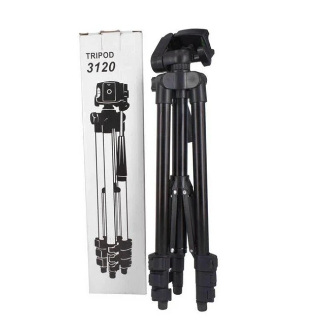 Штатив металевий універсальний Tripod 3120 портативний для телефона та фотоапарата - Фото 6 Штатив металевий універсальний Tripod 3120 портативний для телефона та фотоапарата - зображення 6