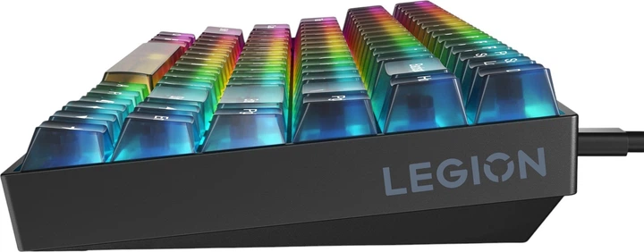 Клавіатура дротова Lenovo Legion K510 Mini Pro Gaming Keyboard USB (GY41P80860) - зображення 8