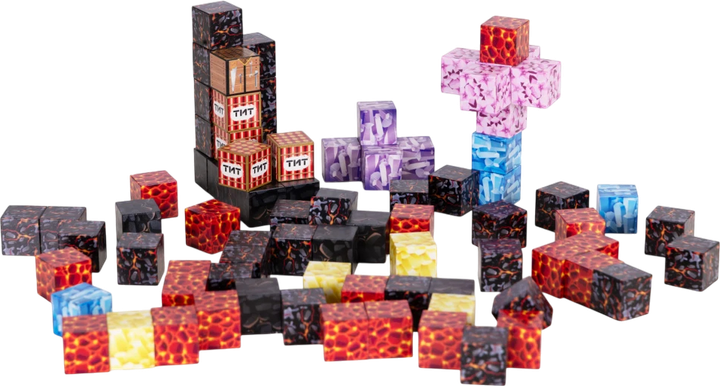 Klocki magnetyczne ModernHome by Multistore 86 elementów HC740682 (5905817008339) - obraz 4