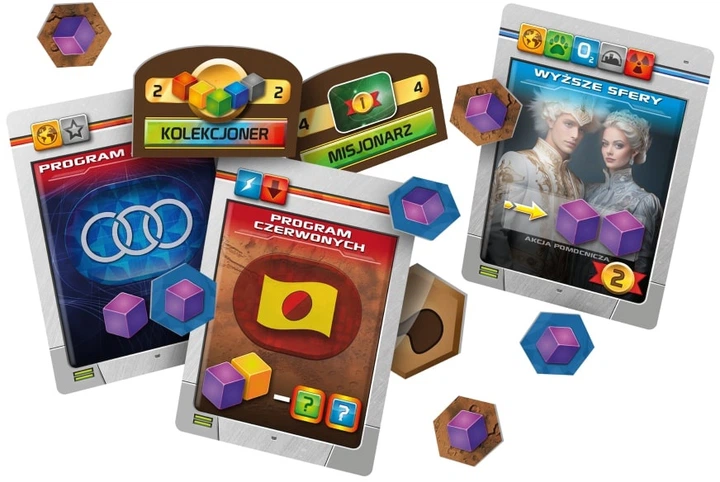 Dodatek do gry planszowej Rebel Terraformacja Marsa: Gra kościana - Misje (edycja polska) (5906954790699) - obraz 2