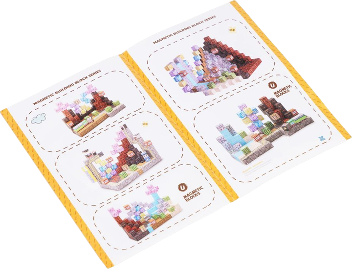 Klocki magnetyczne ModernHome by Multistore 160 elementów HC740669 (5905817008346) - obraz 5