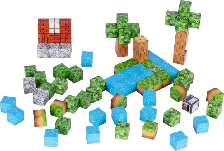 Klocki magnetyczne ModernHome by Multistore 88 elementów HC737473 (5905817008414) - obraz 4