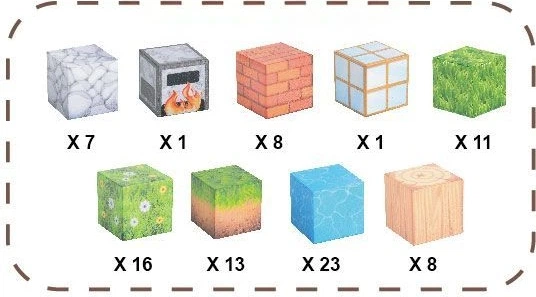 Klocki magnetyczne ModernHome by Multistore 88 elementów HC737473 (5905817008414) - obraz 6