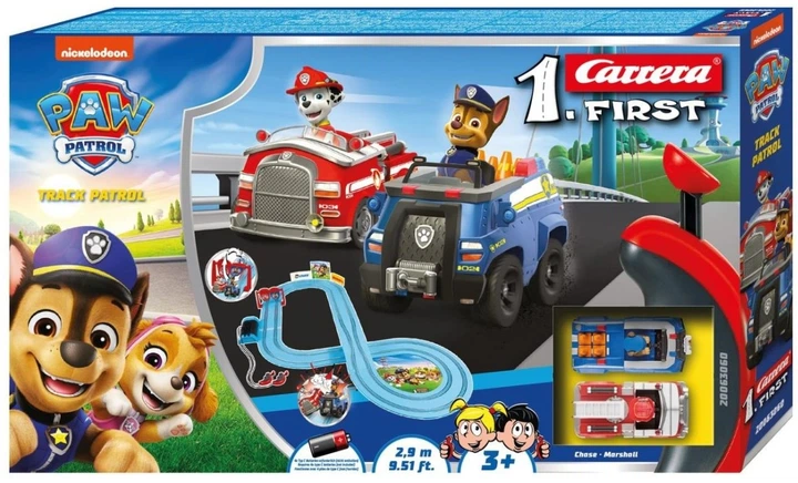 Перегоновий трек Carrera First Paw Patrol Track Patrol 2.9 м (20063060) (4007486630604) - зображення 1