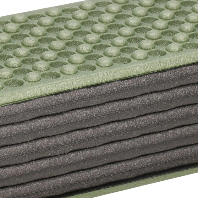 Mata piankowa do siedzenia Springos PM0010 182 x 60 cm zielona (5907719478876) - obraz 6