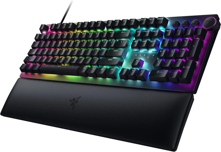 Klawiatura przewodowa Razer Huntsman V2 Clicky Optical Purple Switch USB Black (RZ03-03931200-R3N1) - obraz 3