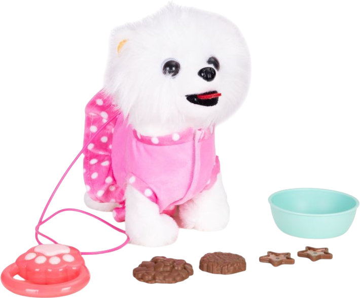 Інтерактивна собачка ModernHome by Multistore ходить на повідку та виляє хвостом HC750206 (5905817008513) - зображення 3