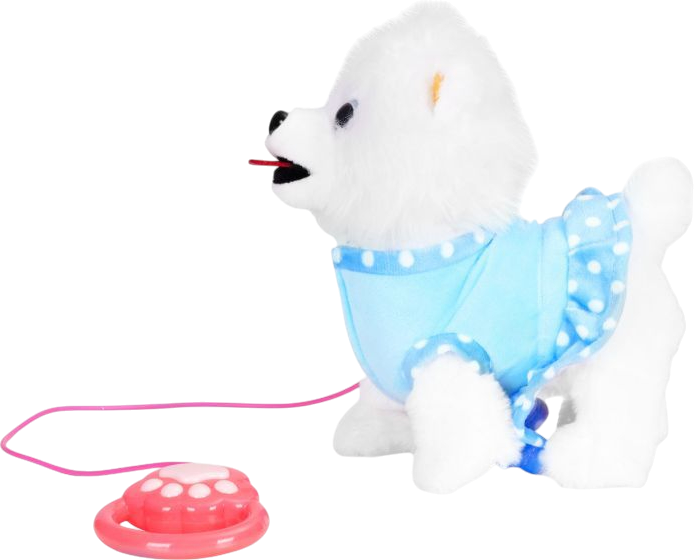 Інтерактивна собачка ModernHome by Multistore ходить на повідку та виляє хвостом HC750206-8 (5905817011674) - зображення 5