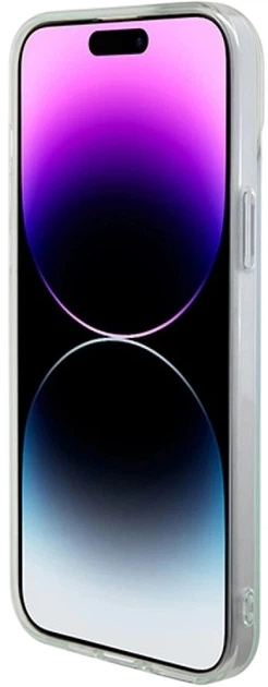 Панель Guess IML Iridescent MagSafe для Apple iPhone 15 Plus/14 Plus Turquoise (3666339154936) - зображення 5