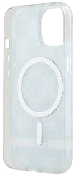 Etui DKNY IML Checkered Mono Pattern & Printed Stripes MagSafe do Apple iPhone 15 / 14 / 13 Black (3666339269357) - obraz 6