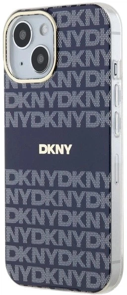 Панель DKNY IML Mono & Stripe MagSafe для Apple iPhone 15 / 14 / 13 Blue (3666339267810) - зображення 2