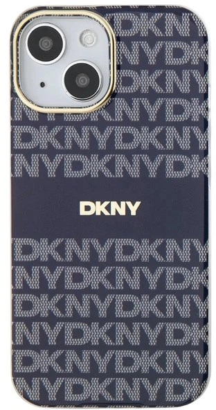 Панель DKNY IML Mono & Stripe MagSafe для Apple iPhone 15 / 14 / 13 Blue (3666339267810) - зображення 3