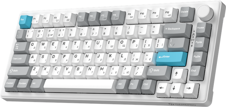 Клавіатура бездротова GamePro Asgard Yord Keychron Super Red