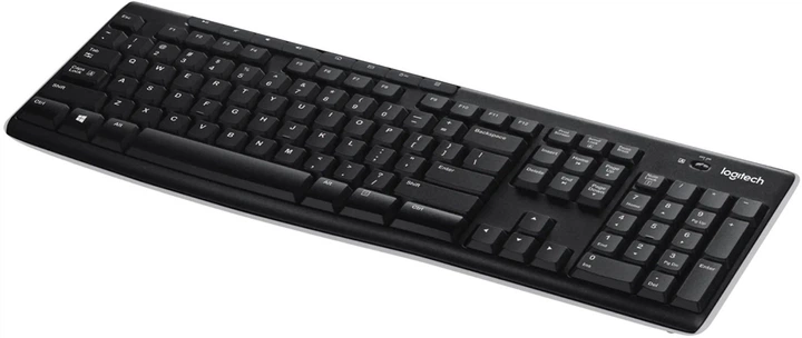 Klawiatura bezprzewodowa Logitech K270 US Wireless Black (920-003736) - obraz 2