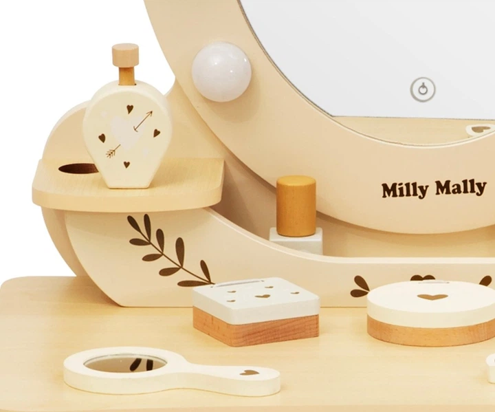 Деревяний туалетний столик Milly Mally Elly Natural (5907090700894) - зображення 6