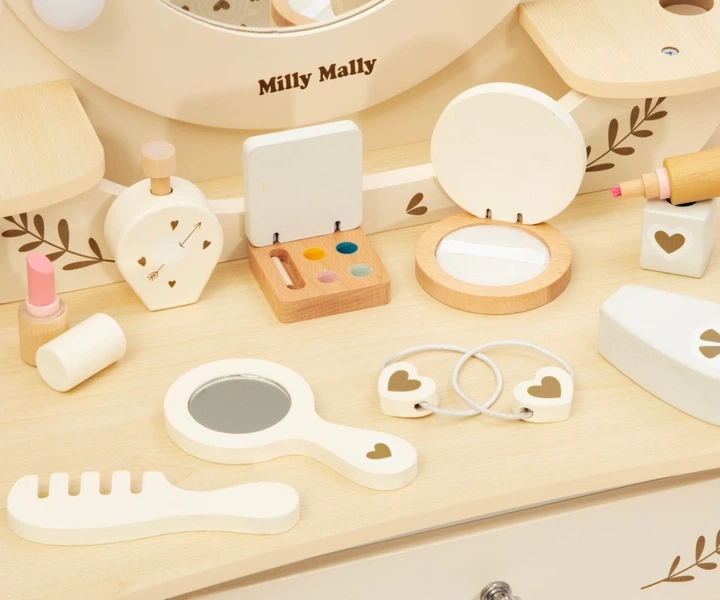 Деревяний туалетний столик Milly Mally Elly Natural (5907090700894) - зображення 8