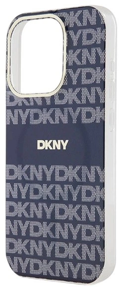 Панель DKNY IML Mono & Stripe MagSafe для Apple iPhone 15 Pro Max Blue (3666339267841) - зображення 5
