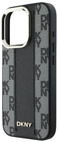 Etui DKNY Checkered Pattern Magsafe do Apple iPhone 16 Pro Black (3666339333164) - obraz 5