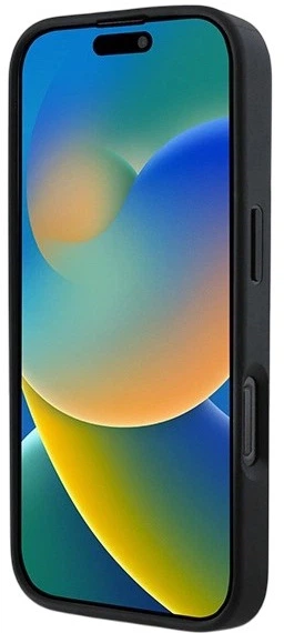 Панель DKNY Plain Silver Logo MagSafe для Apple iPhone 16 Pro Black (3666339333249) - зображення 7