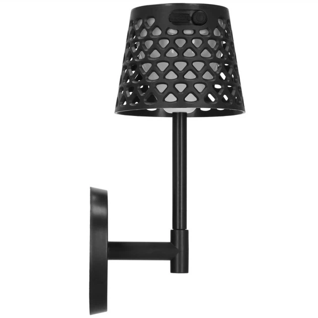 Lampa solarna LED Springos CS0126 Ażurowa 5 w 1 Czarny (5907719479750) - obraz 3