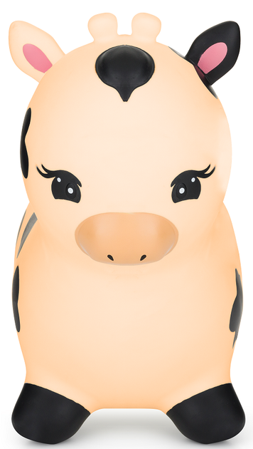 Skoczek dla dzieci Feedo Krowa Kremowy (F188834) (8596202013334) - obraz 3