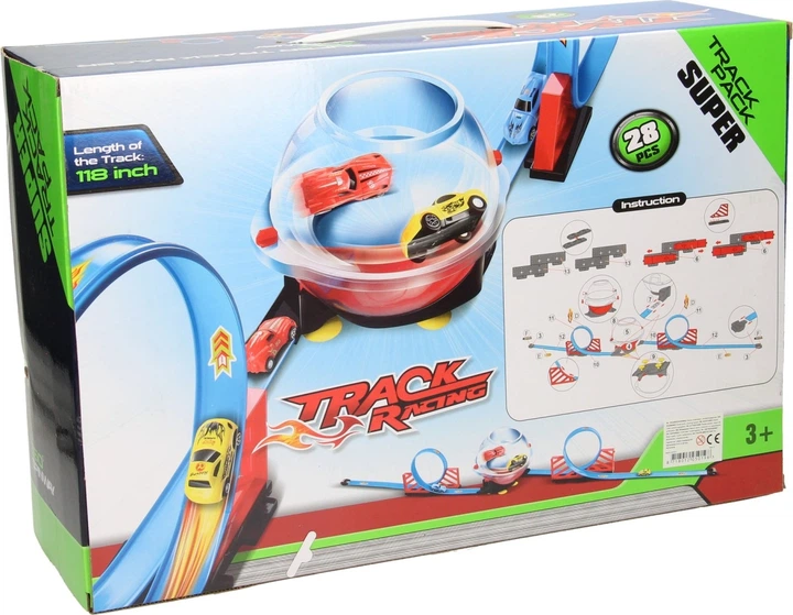 Автомобільний трек Tengleader Looping Fishbowl 28 деталей 68815 (8718012050198) - зображення 2