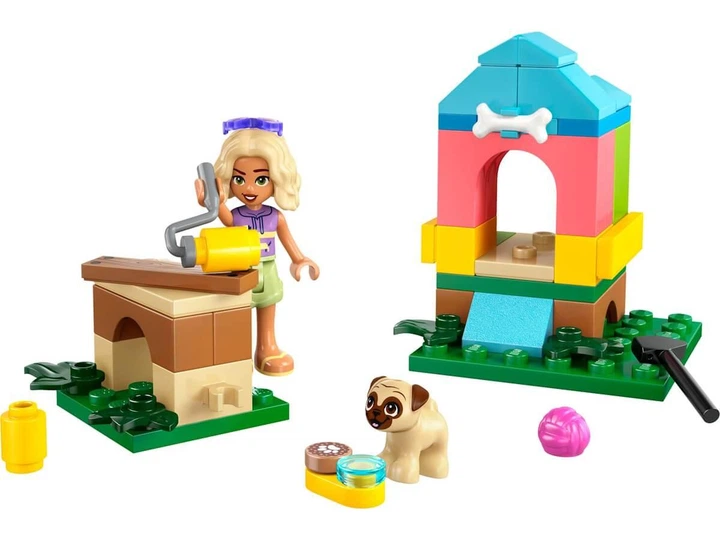 Конструктор LEGO Friends Модель собачьей будки от Новы 50 деталей (30697) - Фото 2 Конструктор LEGO Friends Модель собачьей будки от Новы 50 деталей (30697) - изображение 2