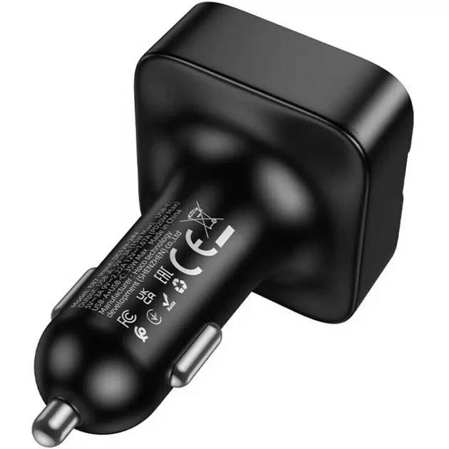 FM-модулятор HOCO E87 Delta 2USB Type-C PD35W bluetooth5.4 - изображение 5