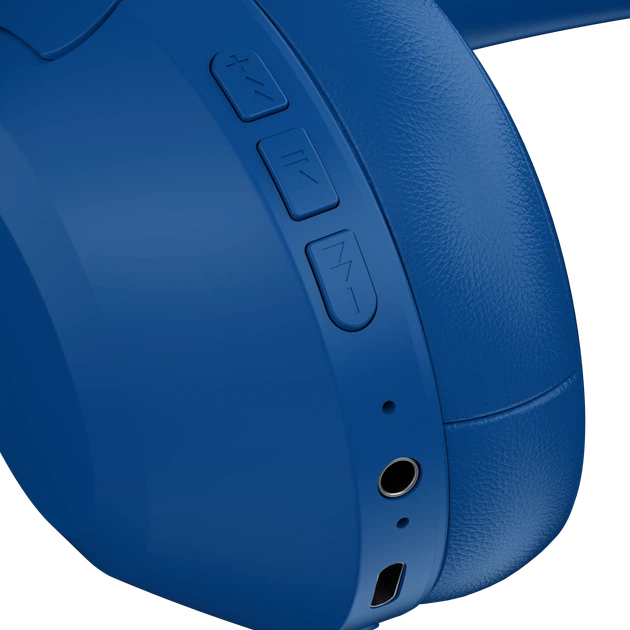 Наушники Defender FreeMotion B490 Bluetooth Blue (4745091890869) - изображение 8