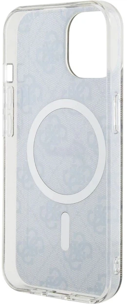 Etui plecki Guess IML 4G MagSafe do Apple iPhone 15/14/13 Brown (3666339194581) - obraz 5