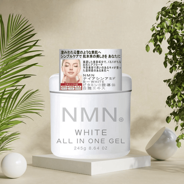 KOR JAPAN NMN White All in One Gel осветляющий крем-гель с NMN, 245 г - изображение 2