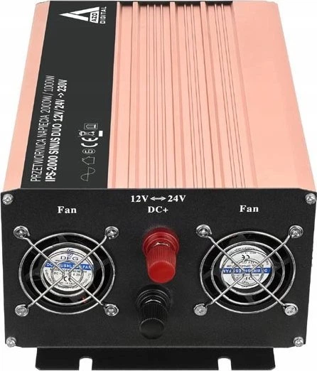 Przetwornica AZO Digital SINUS IPS-2000S 2000W DUO (11 –15 /22 - 30 VDC) (AZO00D1327/3SIP2000DUO) - obraz 4