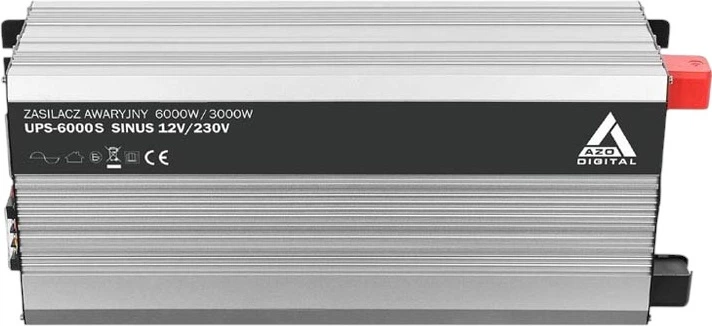 ДБЖ AZO Digital UPS-6000S Sinus 3000Вт/6000ВА (AZO00D1328) - зображення 3