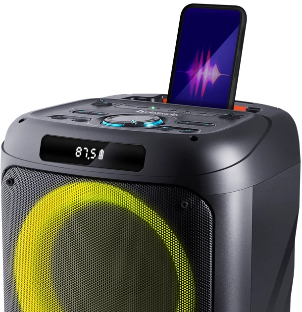 Портативная колонка Defender Boomer 100 Party speaker 100W Black (4745090825794) - изображение 8