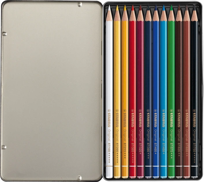 Zestaw ołówków kolorowych Stabilo Original Thin Core 12 szt. (4006381311618) - obraz 2