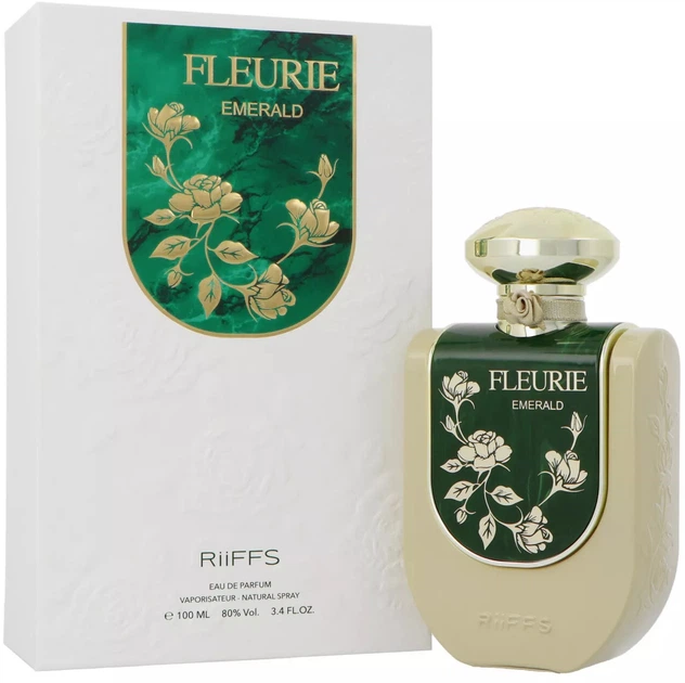Парфумована вода для жінок Riiffs Parfums Fleurie Emerald 100 мл (6297001574133) - зображення 3