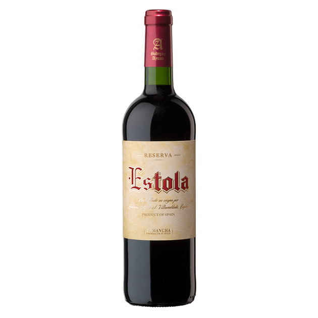 Вино Estola Резерва Estola D.O. La Mancha красное сухое 13.5% 0.75 л (8410479510214) - Фото 1 Вино Estola Резерва Estola D.O. La Mancha красное сухое 13.5% 0.75 л (8410479510214) - изображение 1