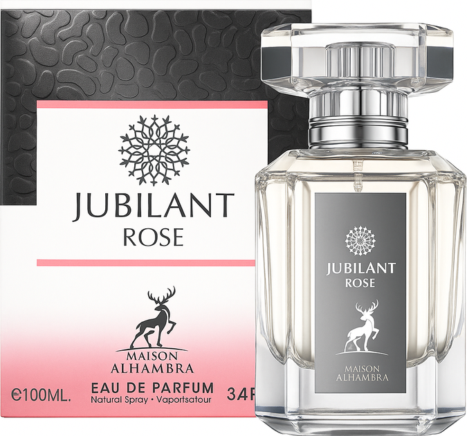 Woda perfumowana damska Maison Alhambra Jubilant Rose 100 ml (6291107459370) - obraz 1