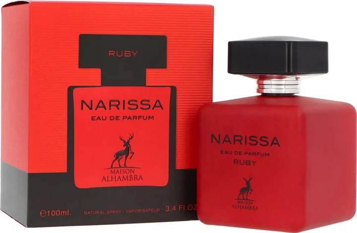 Woda perfumowana damska Maison Alhambra Narissa Ruby 100 ml (6291108730232) - obraz 3