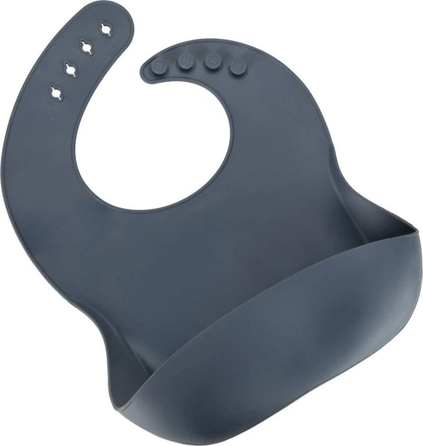 Набір посуду для годування дітей Ikonka темно-синій 9 елементів (5903039751125) - зображення 6