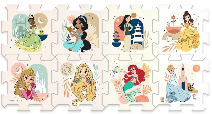 Ігровий килимок Trefl Принцеси 2023 (61605) (5900511616057) - зображення 2