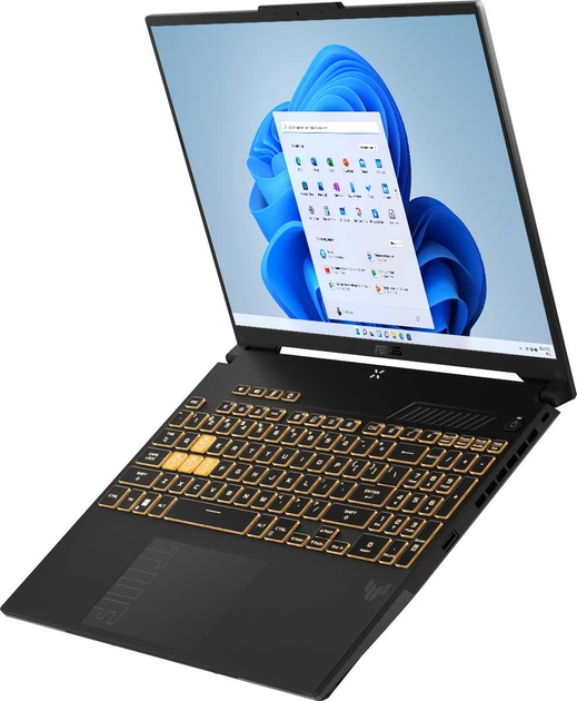 Ноутбук ASUS TUF Gaming F16 (2024) (FX607VJ-RL001W) Mecha Gray - зображення 7