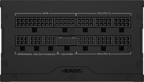 Блок питания 850 Вт, Gigabyte AORUS ELITE P850W, Black (GP-AE850PM PG5) - Фото 10 Блок питания 850 Вт, Gigabyte AORUS ELITE P850W, Black (GP-AE850PM PG5) - изображение 10
