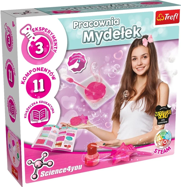 Науковий набір Trefl Science4you Лабораторія мила (61114) (5900511611144) - зображення 1
