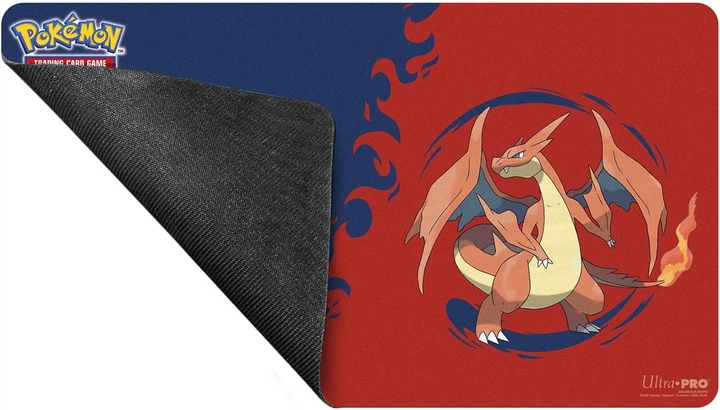 Mata do gry Ultra Pro Pokémon - Playmat - Mega Charizard X Y (0074427167387) - obraz 2