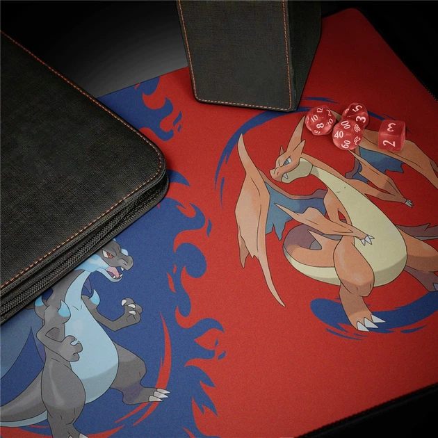 Mata do gry Ultra Pro Pokémon - Playmat - Mega Charizard X Y (0074427167387) - obraz 4