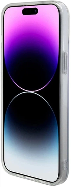 Панель Guess IML Iridescent MagSafe для Apple iPhone 15/14/13 Purple (3666339154783) - зображення 5