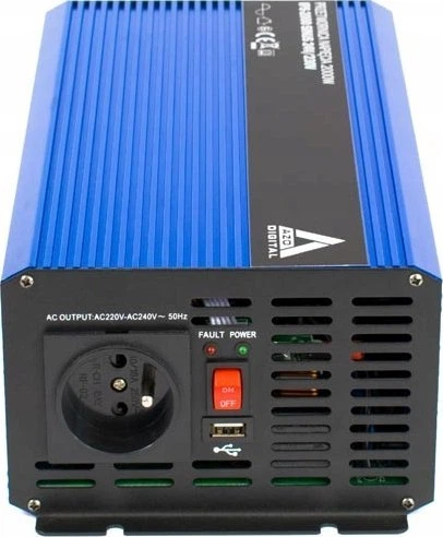 Przetwornica samochodowa AZO Digital IPS-2000S 2000W czysta sinusoida 48-230V DC-AC (AZO00D1323) - obraz 4