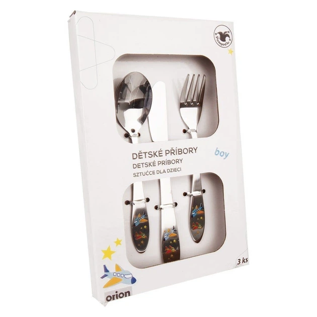 Zestaw sztućców Orion dla dzieci 3 elementy (8592381111298) - obraz 2